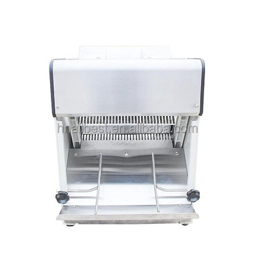 Industry China Electric Automatic Mini Table Top Bagel Dry Baguette Slice Cutting Tool Bread Slicer Machine For Bakery Home Use