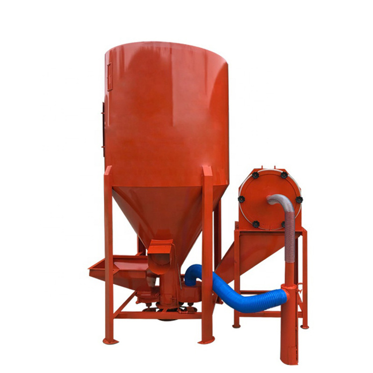 Feed Grinders and Mixers / Poultry Feed Mixer Grinder Food Provided Durable Carbon Steel Animal Multifunctional Hot Product