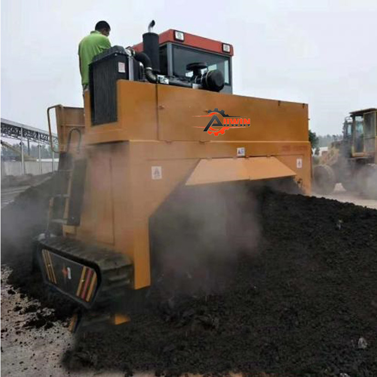 Agricultural Machinery Organic Fertilizer Compost Turner Making Machine Organic Waste Composting Machine