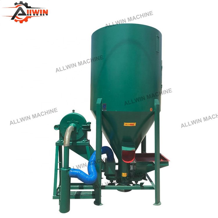 Feed Grinders and Mixers / Poultry Feed Mixer Grinder Food Provided Durable Carbon Steel Animal Multifunctional Hot Product