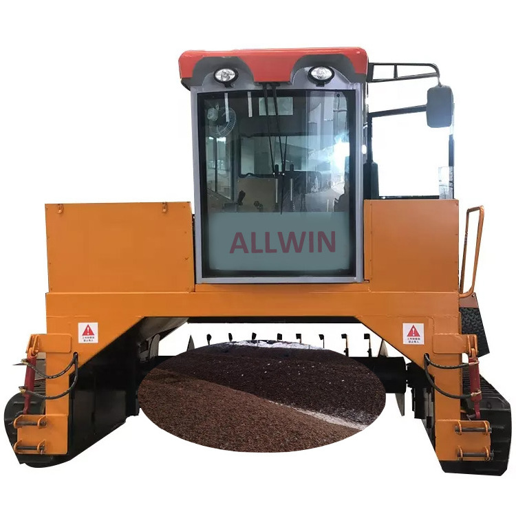 Agricultural Machinery Organic Fertilizer Compost Turner Making Machine Organic Waste Composting Machine