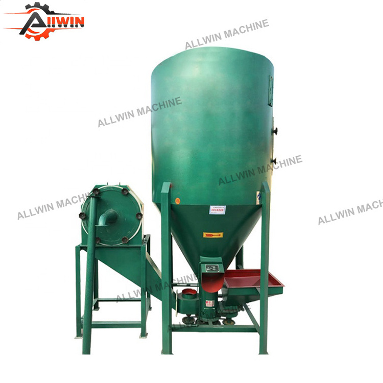 Feed Grinders and Mixers / Poultry Feed Mixer Grinder Food Provided Durable Carbon Steel Animal Multifunctional Hot Product