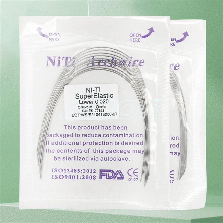 Top sale orthodontic niti 012/014/016/018/020 round archwire