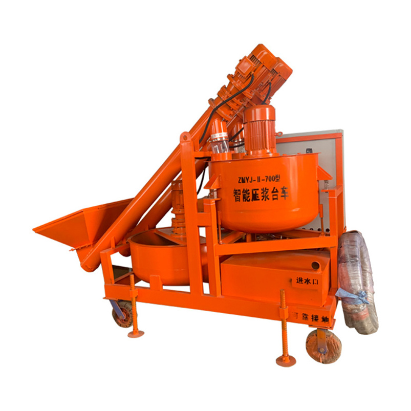 Best quality Intelligent grouting  trolley prestressing construction equipment