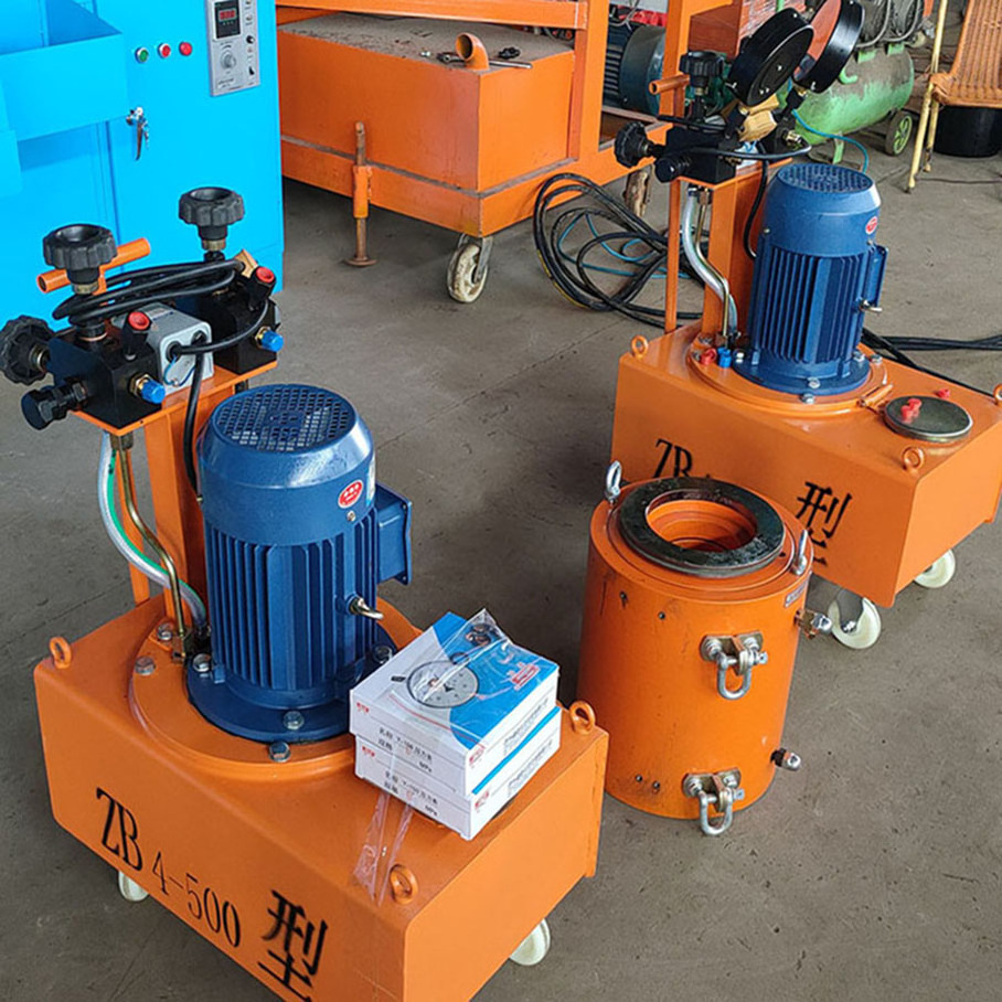 Factory direct sales Prestress electric oil pump used for jack and prestress industry