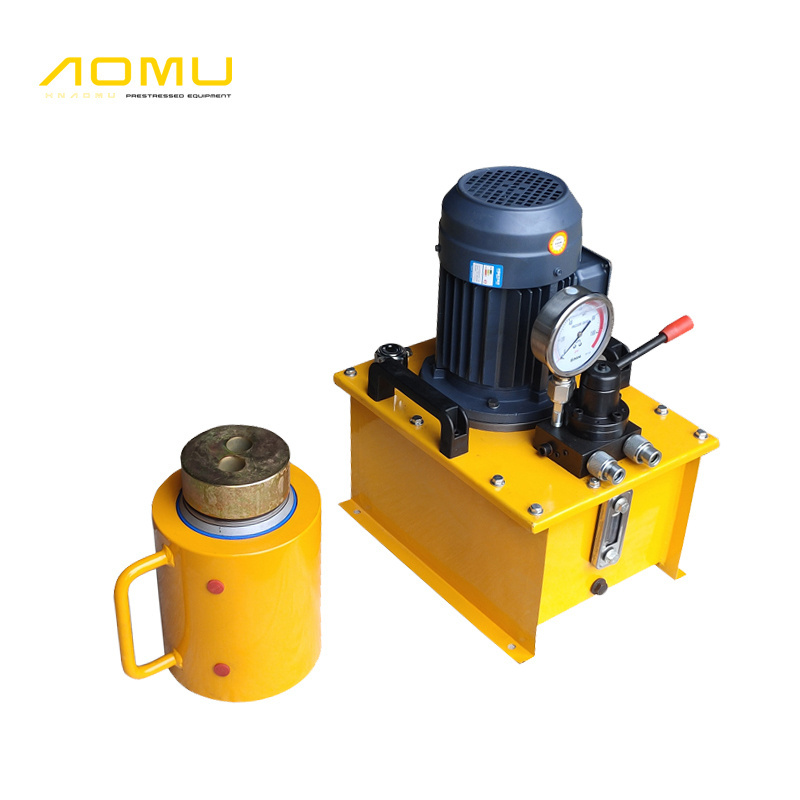 AOMU 700 Bar Small Portable 220v hydraulic pump Hydraulic Power Pack Unit 220v Hydraulic Pump Station hydraulic pump