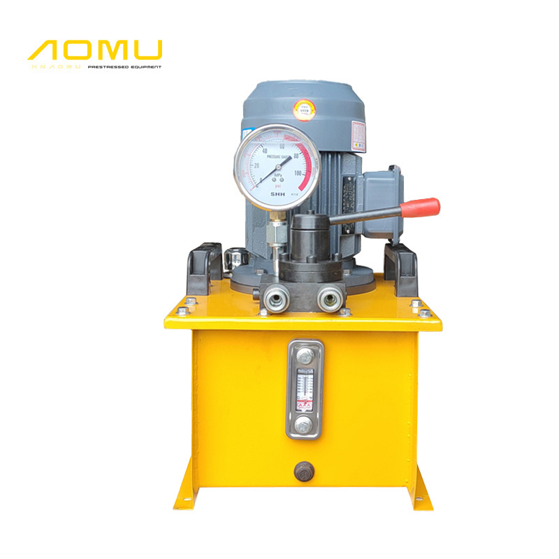 AOMU 700 Bar Small Portable 220v hydraulic pump Hydraulic Power Pack Unit 220v Hydraulic Pump Station hydraulic pump