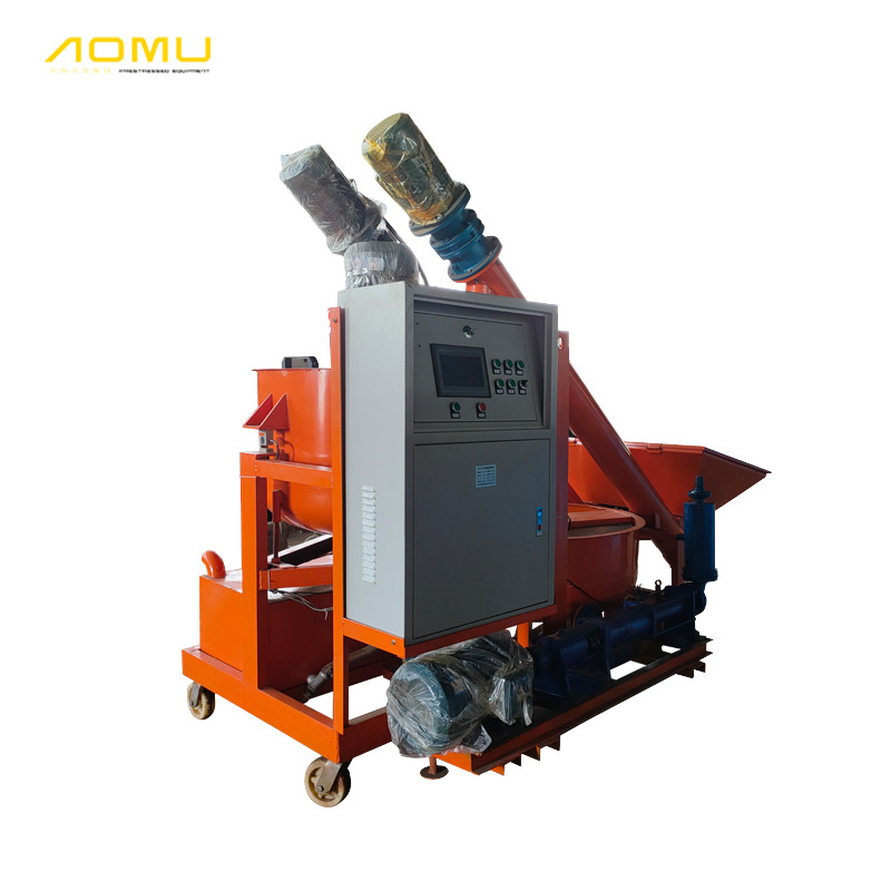 Best quality Intelligent grouting  trolley prestressing construction equipment