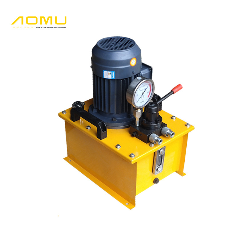 AOMU 700 Bar Small Portable 220v hydraulic pump Hydraulic Power Pack Unit 220v Hydraulic Pump Station hydraulic pump