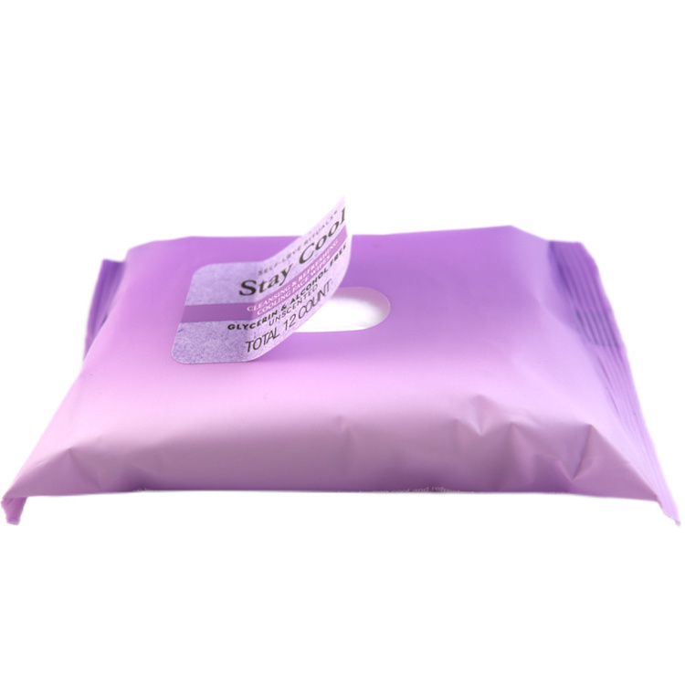 OEM Refreshing feminine pure water cooling wipes