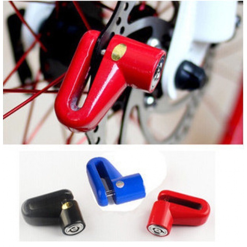 Hot-selling bike disc brake lock E-bike anti-theft disc brake lock motorcycle lock with rack riding equipment