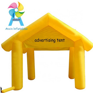 outdoor yellow inflatable promotional tent small advertising promotional activities advertising tent