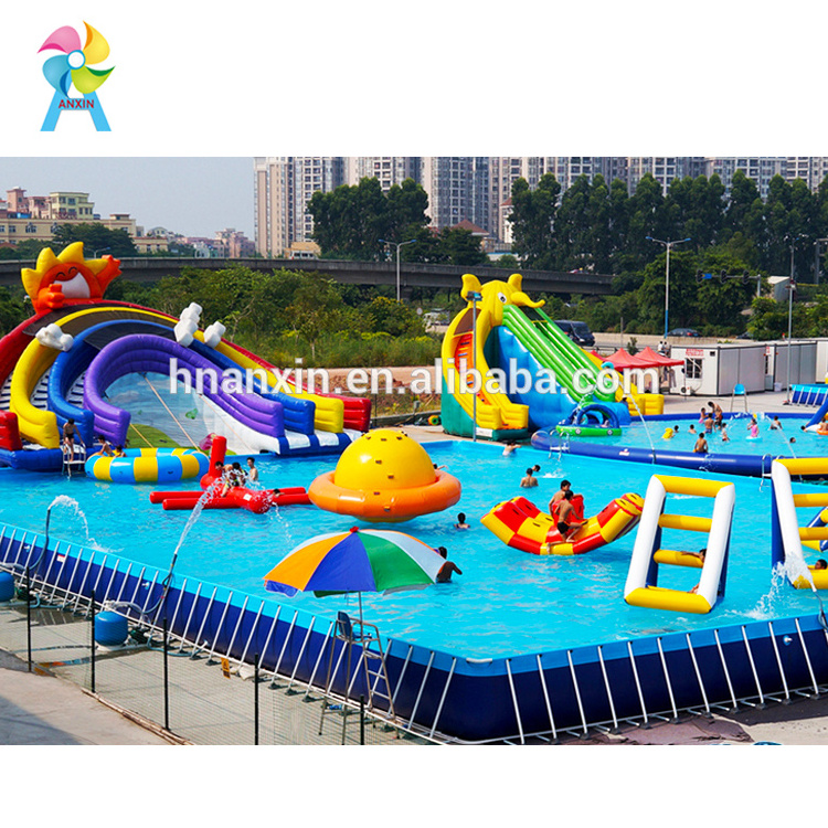 Portable inflatable used adult swimming pool for sale