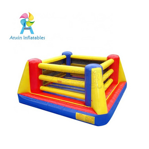 Commercial inflatable wrestling game sport arena bounce house boxing ring inflatable  boxing arena