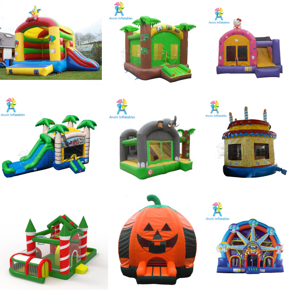 Party rental inflatable trampoline bouncer playground games for children and adult size 10*6m/inflables juegos