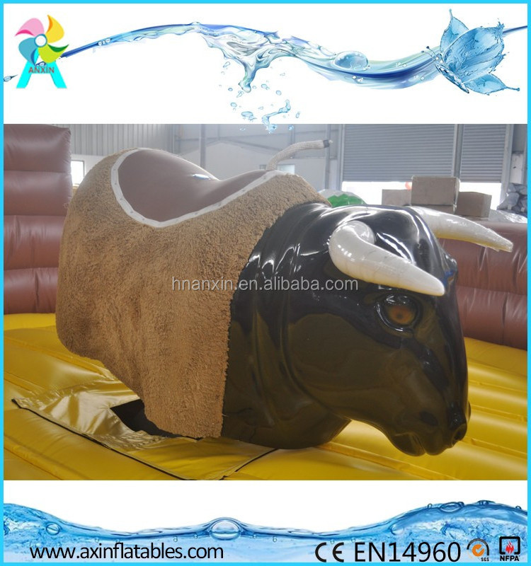 Amusement park games rodeo mechanical bull inflatable bullfighting machine for sale kids mechanical bull