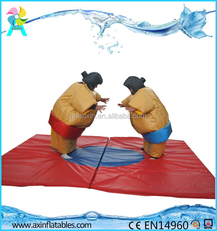 Custom fighting inflatable sports games / kids and adult sumo wrestling suits for sale