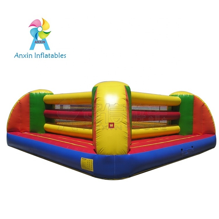 Commercial inflatable wrestling game sport arena bounce house boxing ring inflatable  boxing arena