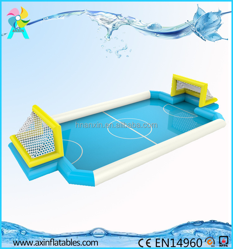 inflatable soap Water Soccer field, inflatable water football pitch sports