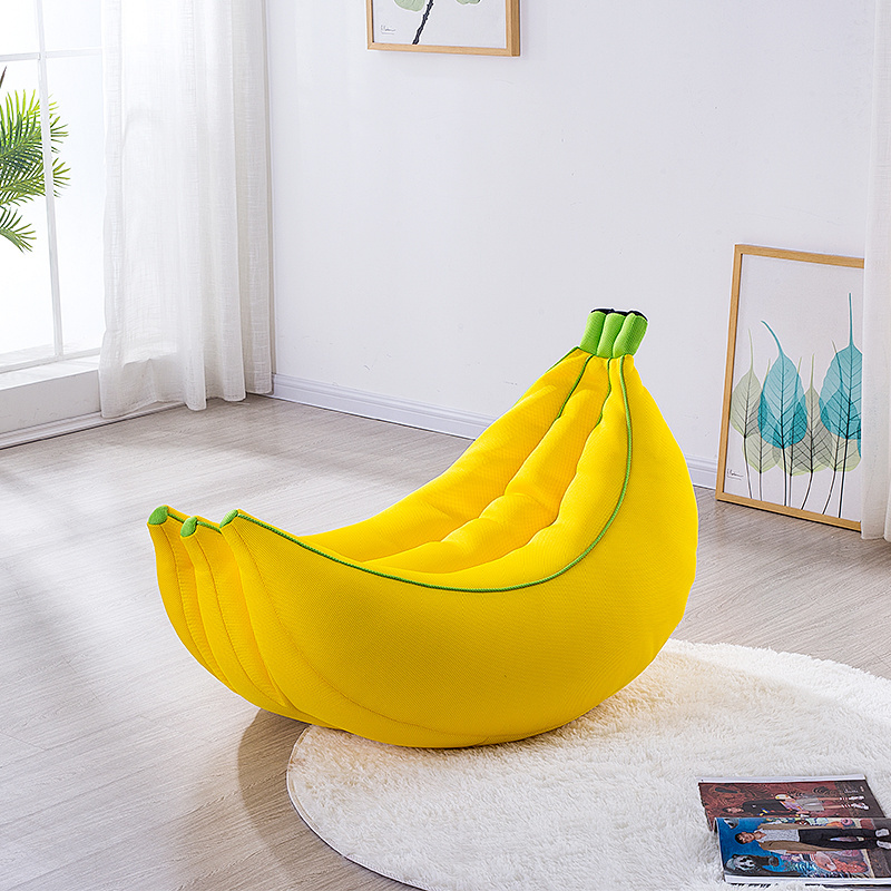 Lazy Sofa Bean Bag Tatami Creative Banana Lovely Single Bedroom Balcony Simple Modern Chair Couch Bed Tiny House Home Furniture