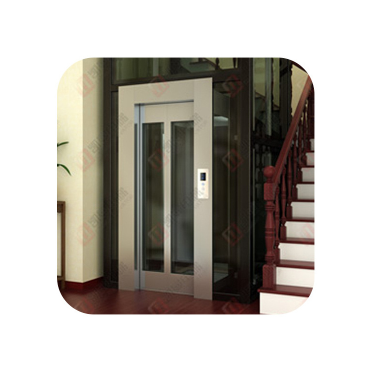 2-6 Floors Indoor &Outdoor Electric Residential Cheap Passenger Elevator Lift Small Dumbwaiter Home Lift