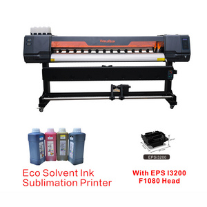 Fast speed wide format eco solvent printer machine vinyl canvas banner digital printing machine price