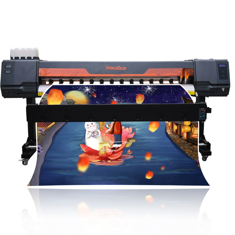 1900mm Large format Inkjet printer sticker printing machine eco solvent printer plotter printing for banner vinyl printing