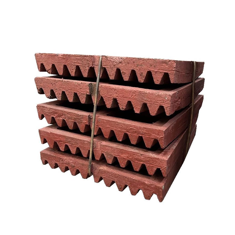 wholesale price fixed and movable stone jaw crusher liner plate jaw crusher plates spare parts