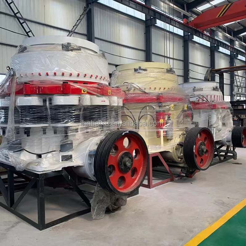 quarry river stone hard rock mobile automated cone crusher machine price of fine crushing