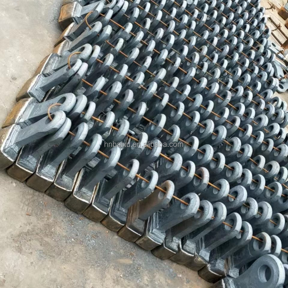 factory supply mine machinery wearing parts sand machine crusher hammer head spare parts