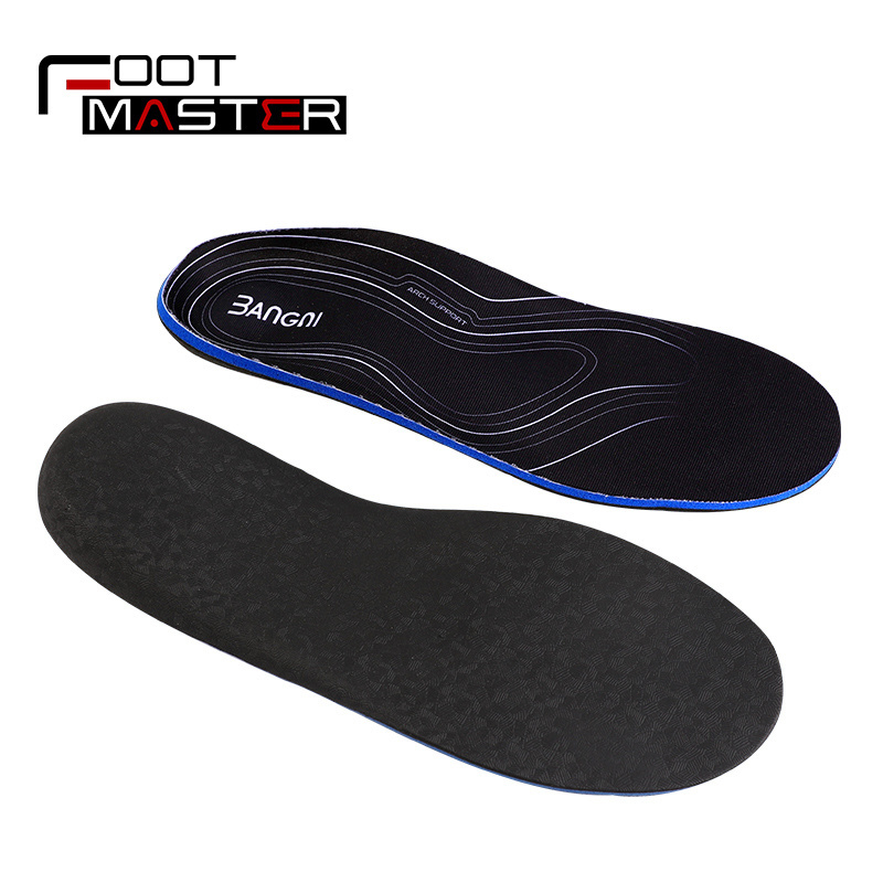 manufacturer breathable eva rigid arch support pain relief foot orthotic insole for men