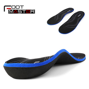 manufacturer breathable eva rigid arch support pain relief foot orthotic insole for men