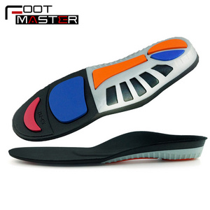 Shock Absorption sport shoe insole eva foam sweat absorb insole TPU poron foam insoles