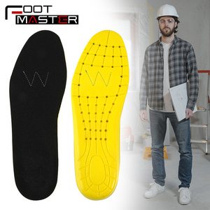 ODM OEM Antistatic Wide Fit Comfortable Shock Absorption Safety Shoe Inserts Work Boots Insoles