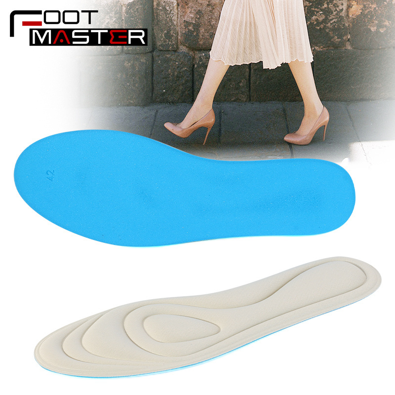 anti fatigue cuttable soft thick memory foam insoles for shoes