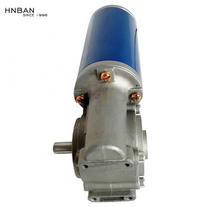 Automatic Door DC Worm Gear Motor 63ZY-63WJ 24V 20W CE Industry Brush Permanent Magnet Somfy 70 Nm Tube Type Shutter Motor Price