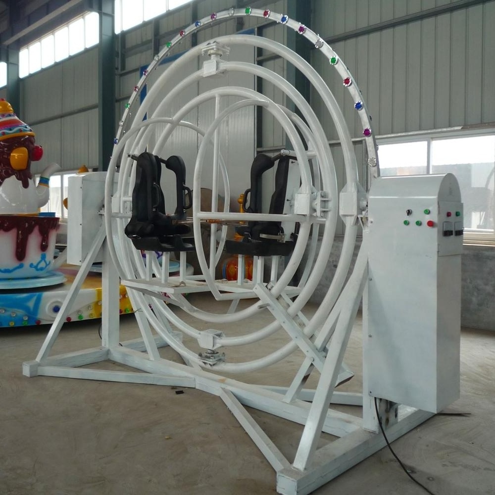 Amazing indoor and outdoor amusement ride human gyroscope for sale