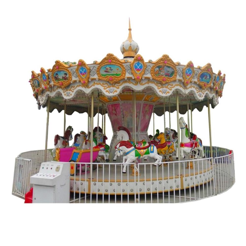 Luxury  Carousel Outdoor Playground backyard amusement rides