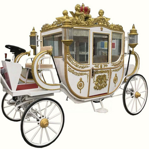 Best Selling Sightseeing Electric Marathon Royal Horse Carts/Horse Wagon/Horse Carriage for Sale