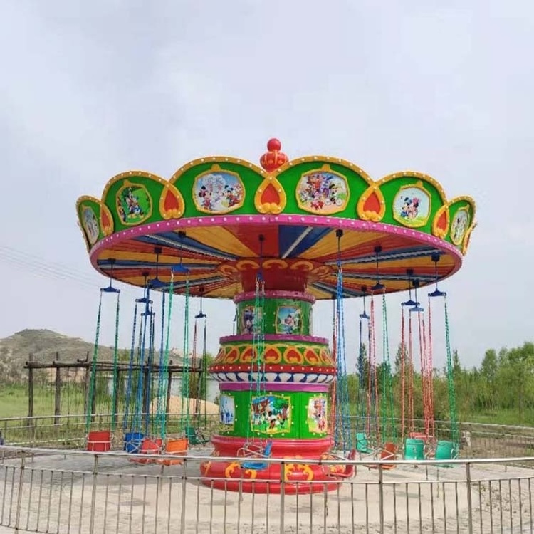 Amusement Park Equipment Rides Rotating Flying Chair