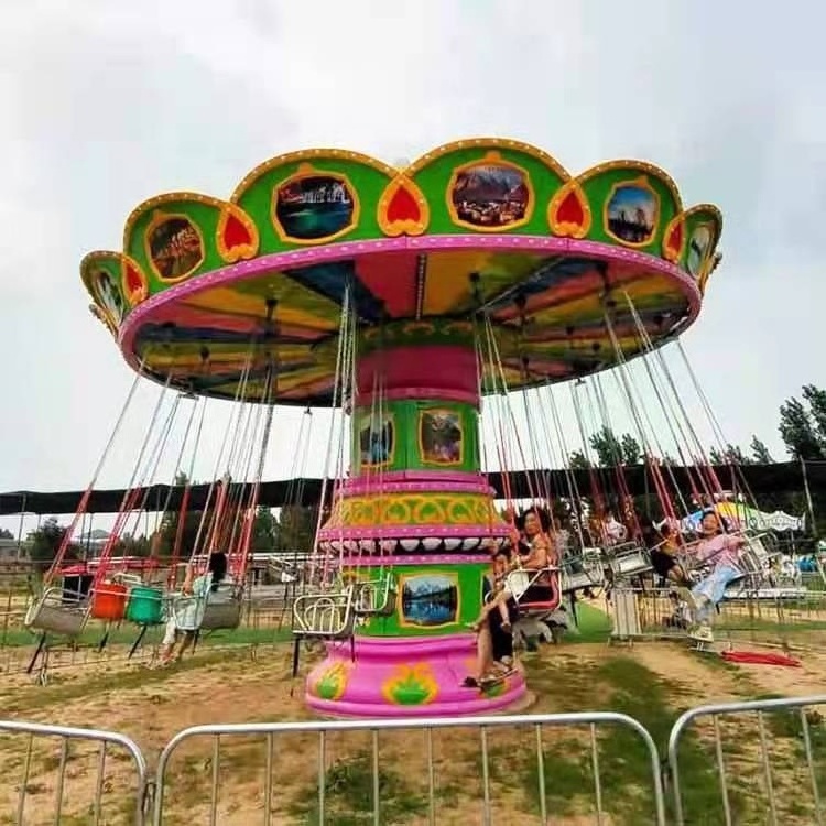 Amusement Park Equipment Rides Rotating Flying Chair