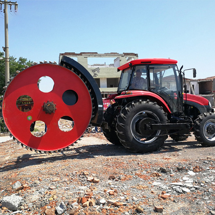 High Speed Disc Trencher/Chain Trencher/Ditching Machine For Pipeline Laying