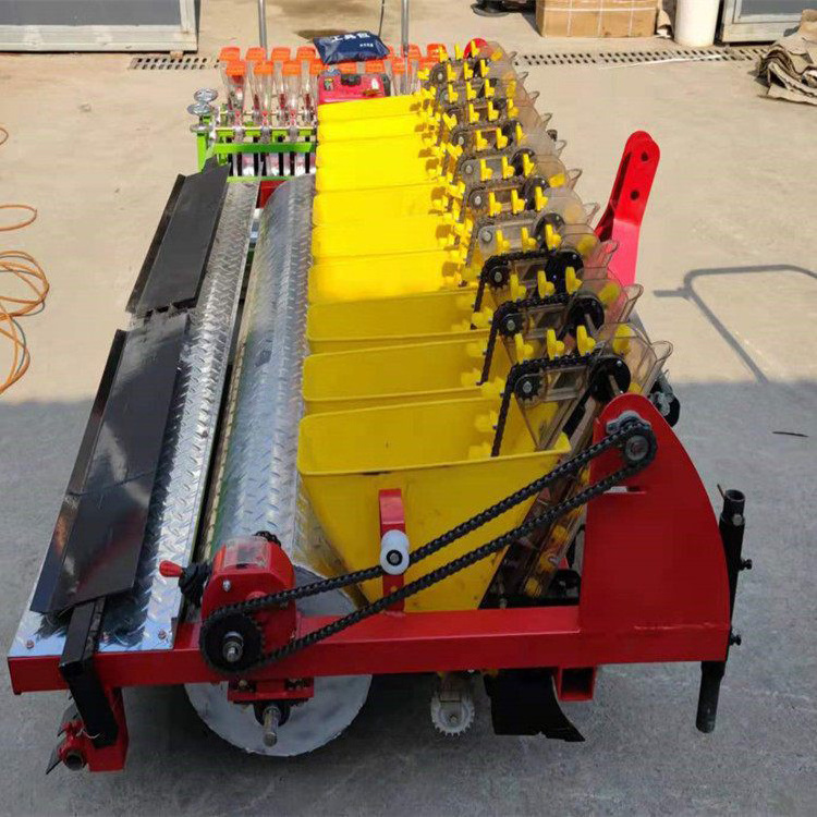 Agricultural Machinery 2 Rows 4 Rows Garlic Seed Drill Seeder Planting Machine Hand Planter For Garlic