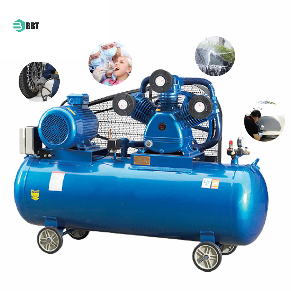 Dental Clinic Air Compressor Piston Driven Air Compressor For Car Wash