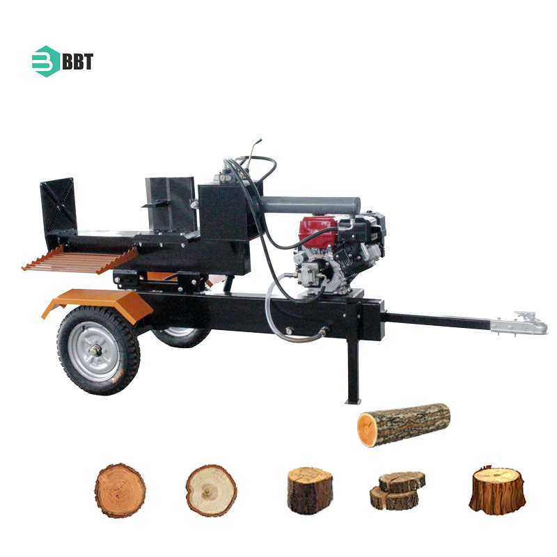 High Capacity Wood Chipper Machine Log Cutter And Splitter Machine Timber Wood Splitting Machine