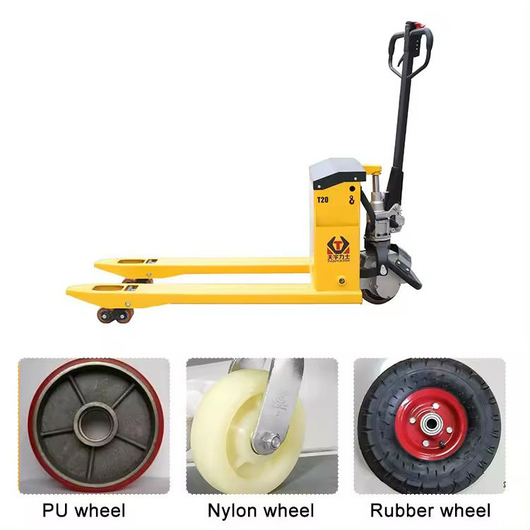 Nylon Wheel Supplier Price Manual Hydraulic Forklift Pallet Truck Jack With Ce