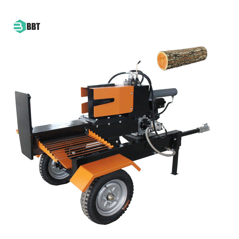 High Capacity Wood Chipper Machine Log Cutter And Splitter Machine Timber Wood Splitting Machine