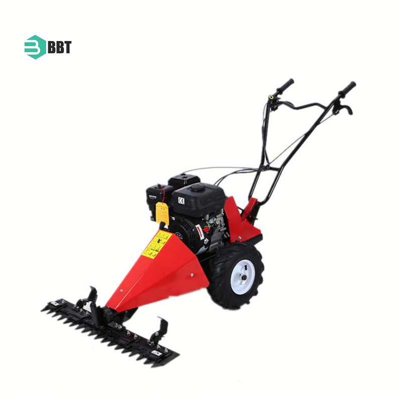 Latest Agriculture Grass Cutter 4 Stroke Manual Brush Cutting Machine Gasoline Engine Lawn Mover Hand Held Weeding Machine