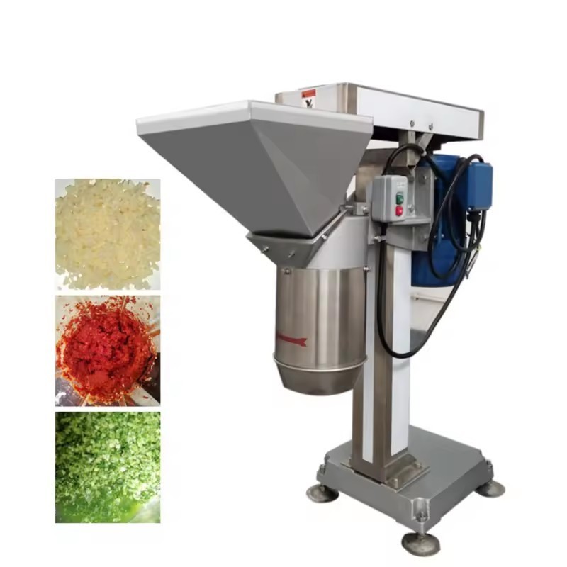 Industrial Garlic Onion Chopper For Restaurants Stainless Steel Mash Potatoes Machine Chilli Paste Making Machine