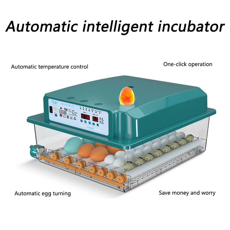 Hot Sale 16/36/64/120/176 Eggs Fully Automatic Incubator Hatching Eggs Machine Chicken Mini Egg Incubators